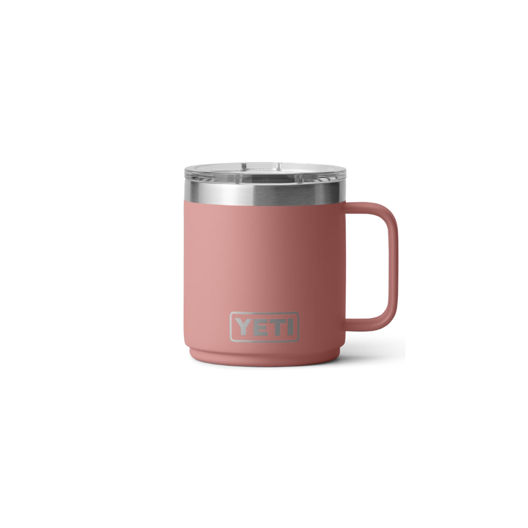 Yeti Unisex Rambler 10 Oz Magslider Sandstone Pink Stackable Mug