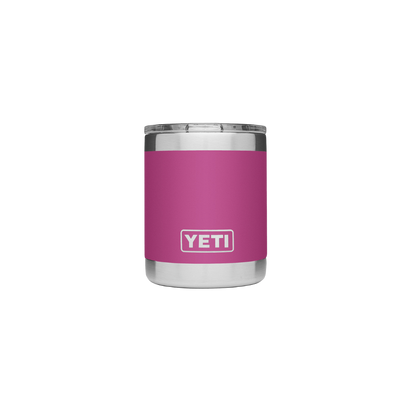Yeti Rambler 10 oz Magslider Lid Prickly Pear Pink Lowball