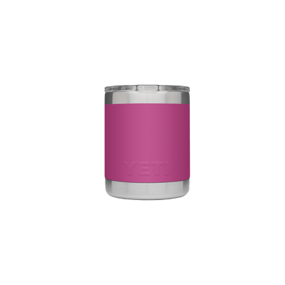Yeti Rambler 10 oz Magslider Lid Prickly Pear Pink Lowball