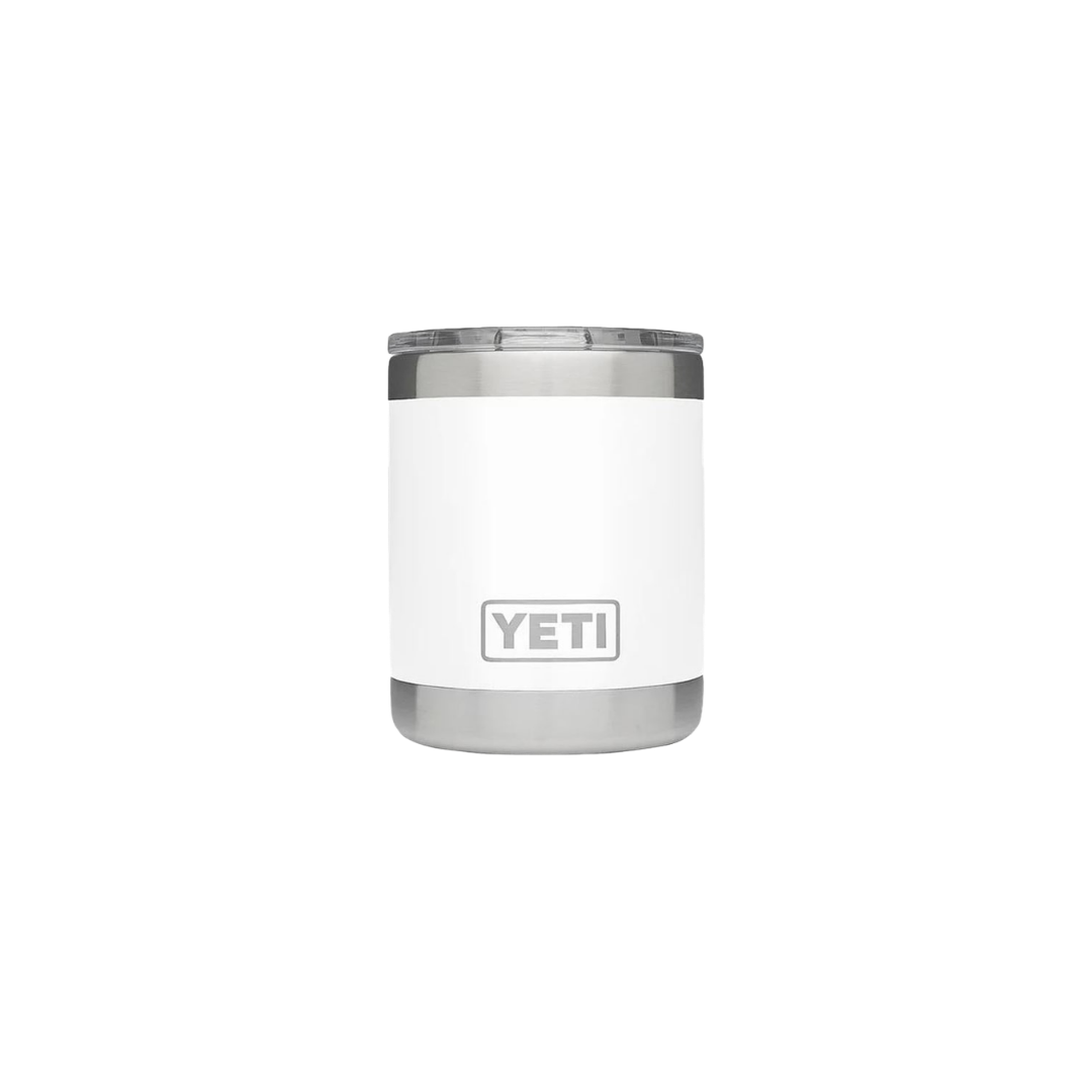 Yeti Rambler White 10oz Lowball