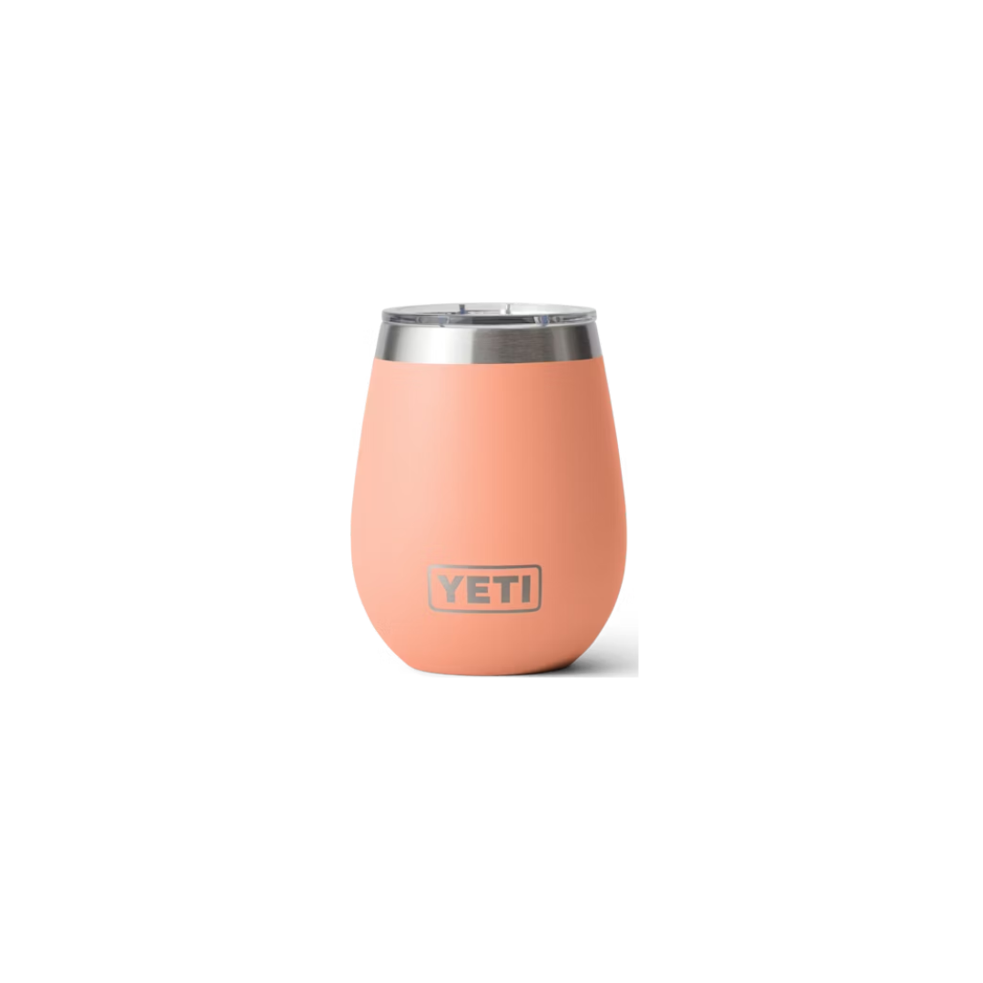Yeti Rambler 10oz Magslider Lowcountry Peach Wine Tumbler
