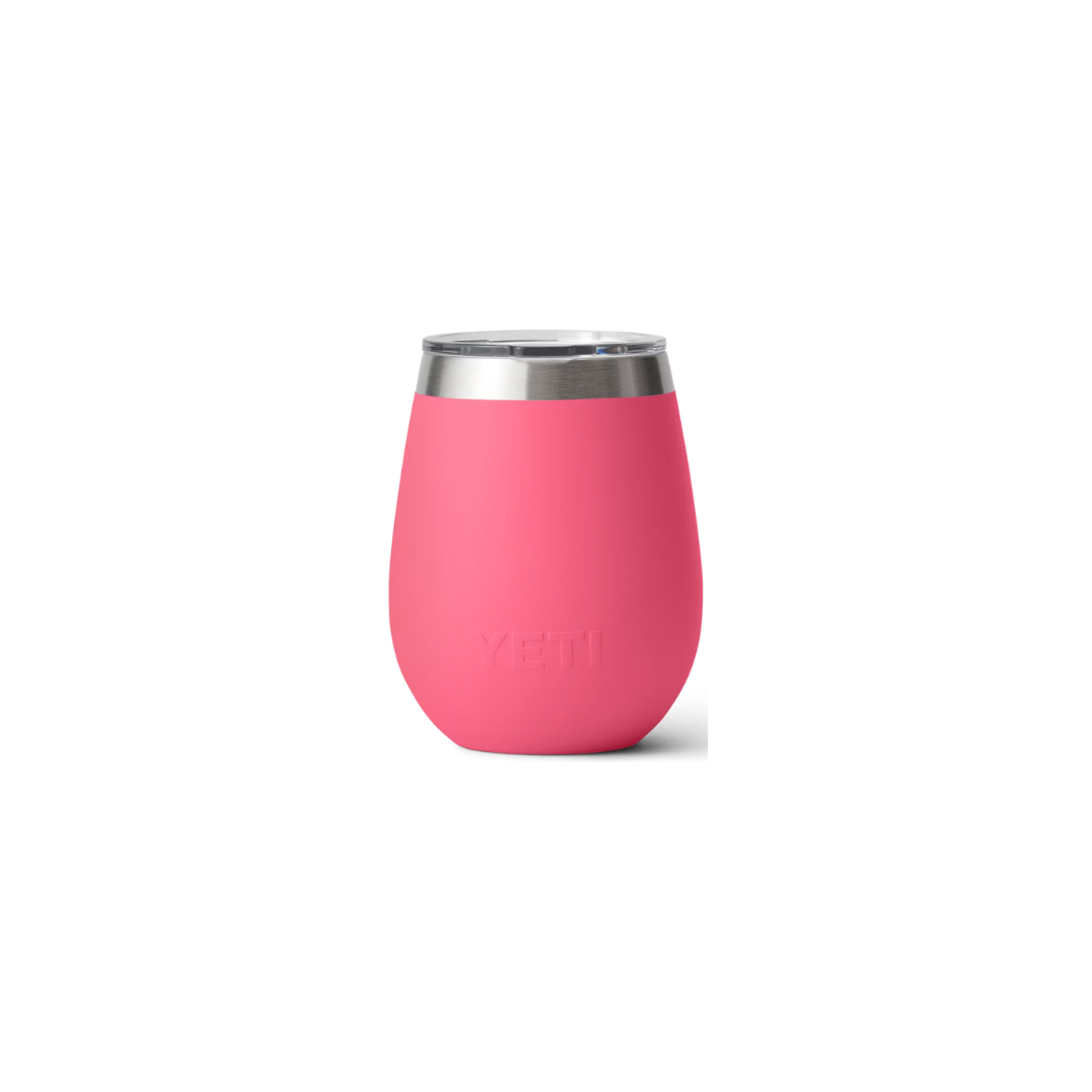 Yeti Rambler 10 Oz Magslider Tropical Pink Wine Tumbler