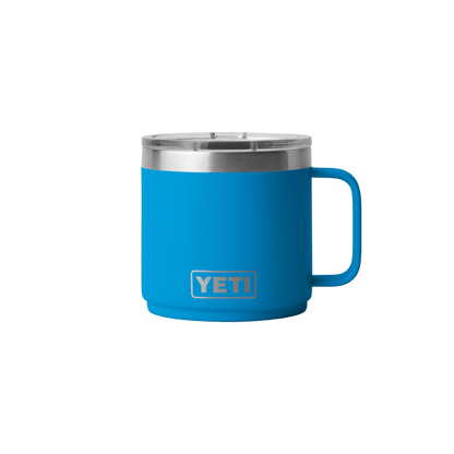Yeti Rambler 14oz Stackable Big Wave Blue Mug - Big &amp; Tall