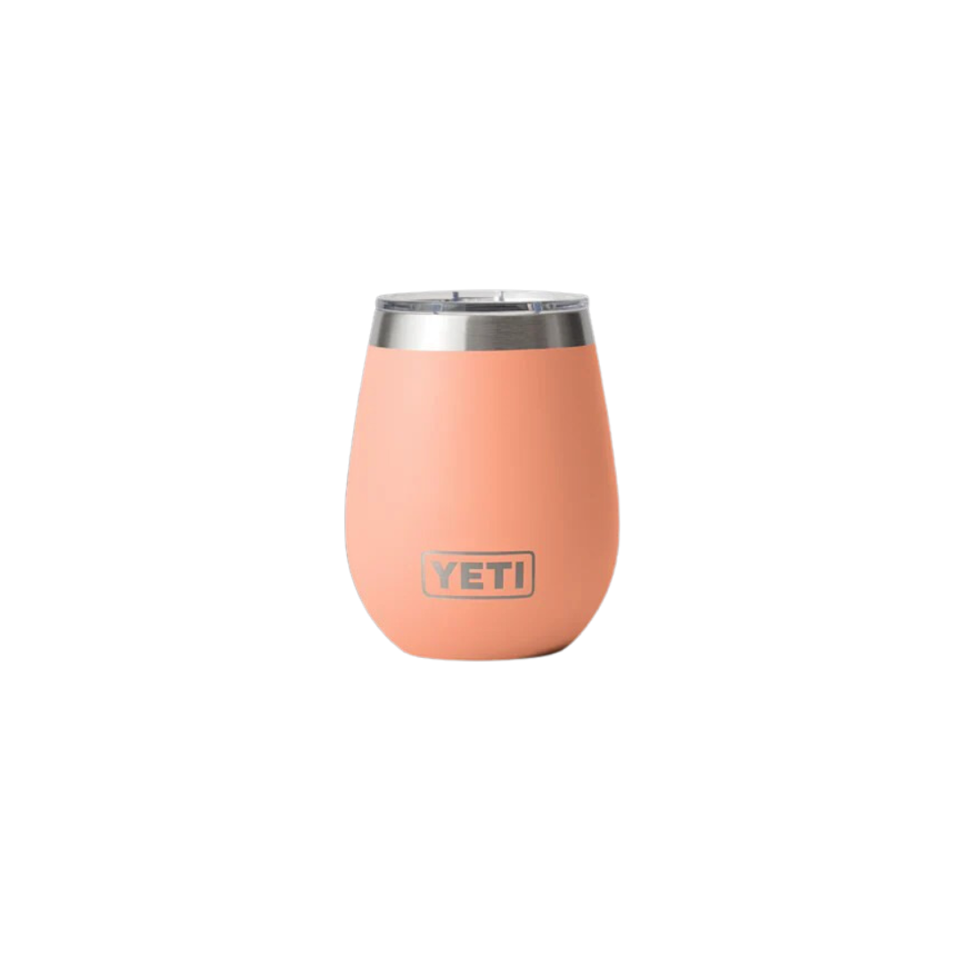 Yeti 10 Oz Lowcountry Peach Wine Tumbler