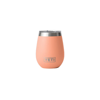 Yeti 10 Oz Lowcountry Peach Wine Tumbler