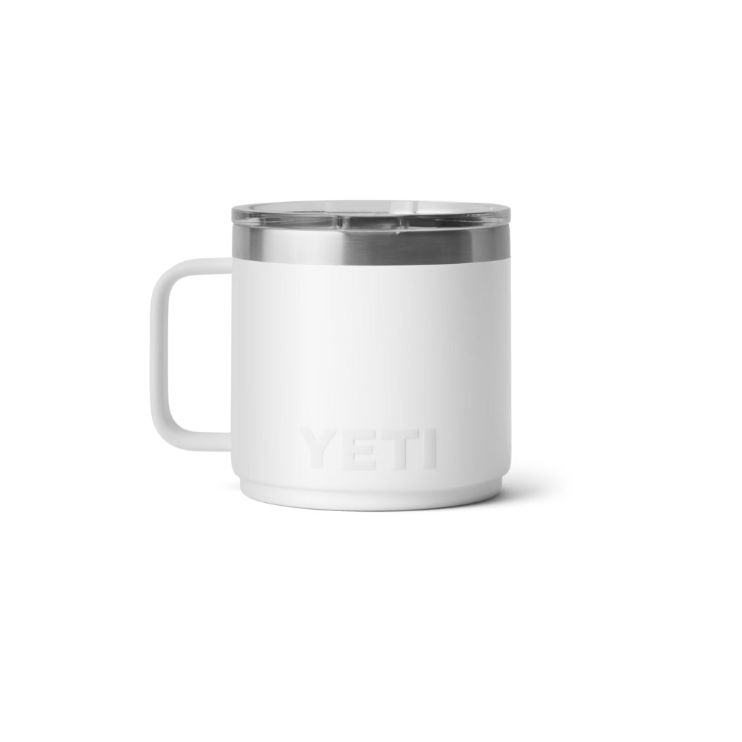 Yeti Rambler 14oz Stackable White Mug