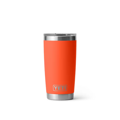 Yeti Rambler 20 Oz Papaya Tumbler