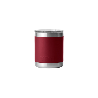 Yeti Unisex Rambler 10 oz Magslider Lid Harvest Red Lowball