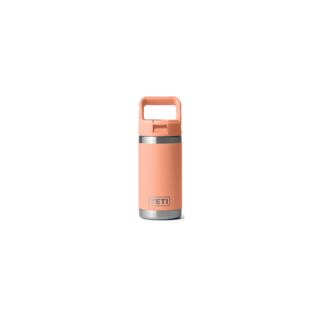 Yeti Kid's Rambler 12 Oz Straw Cap Lowcountry Peach Water Bottle