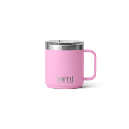 Yeti Rambler 10oz Power Pink Stackable Mug