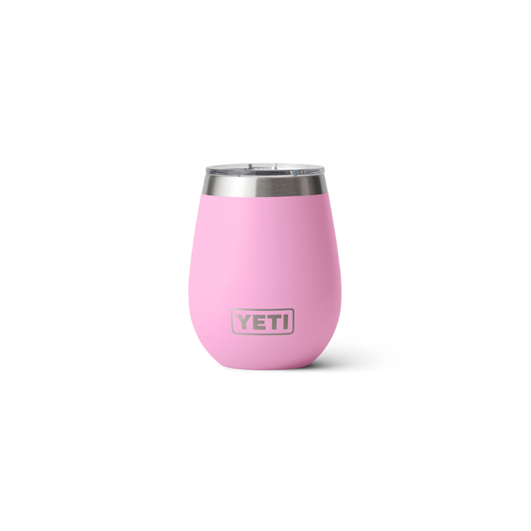 Yeti Rambler 10oz Power Pink Wine Tumbler