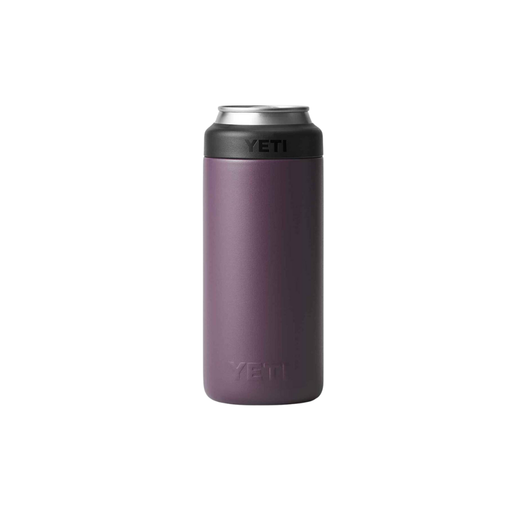 Yeti Rambler 12oz Nordic Purple Slim Can Cooler