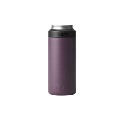 Yeti Rambler 12oz Nordic Purple Slim Can Cooler