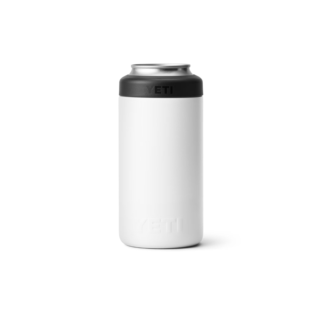 Yeti Rambler 16oz White Tall Can Cooler