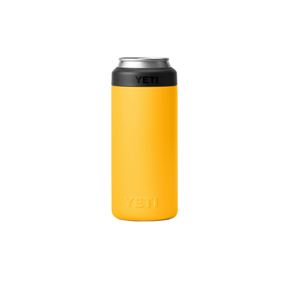 Yeti Rambler 12oz Alpine Yellow Slim Can Cooler