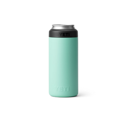 Yeti Rambler 12oz Seafoam Slim Can Cooler