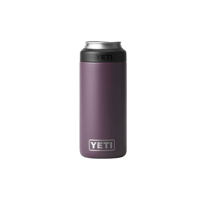 Yeti Rambler 12oz Nordic Purple Slim Can Cooler