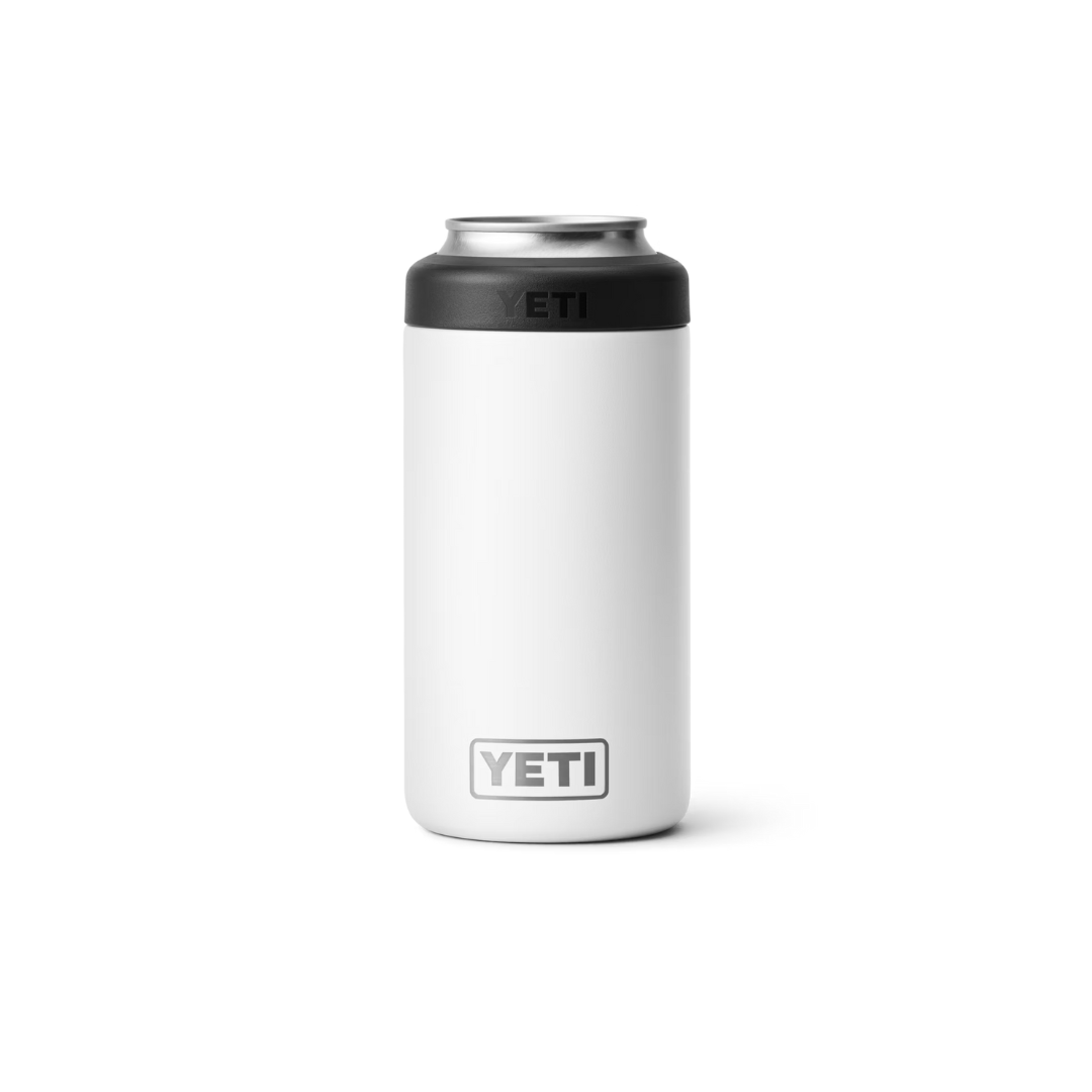 Yeti Rambler 16oz Tall White Can Cooler