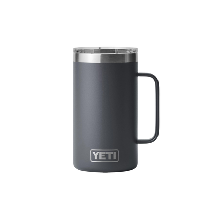 Yeti Rambler 24oz Charcoal Mug