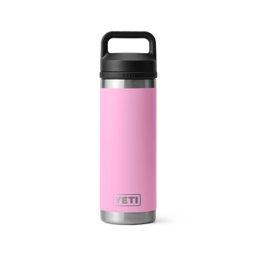 Yeti Rambler 18oz Power Pink Water Bottle