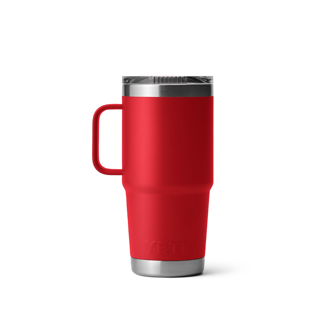 Yeti Rambler 20oz Rescue Red Travel Mug