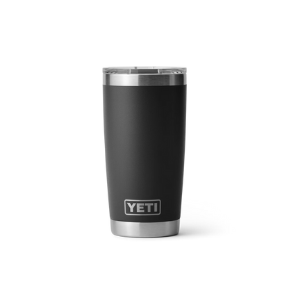 Yeti Rambler 20oz Black Tumbler