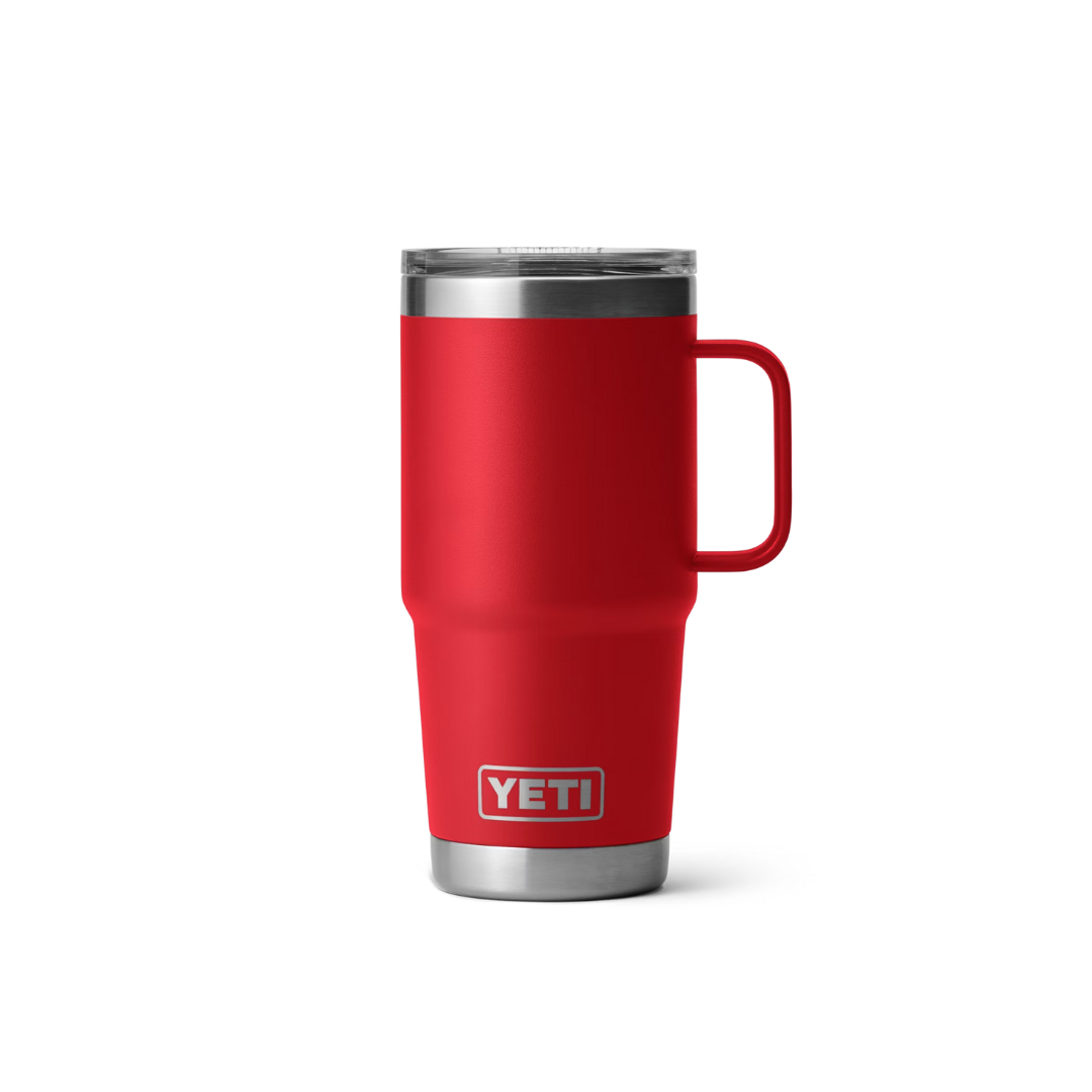 Yeti Rambler 20oz Rescue Red Travel Mug