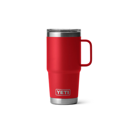 Yeti Rambler 20oz Rescue Red Travel Mug