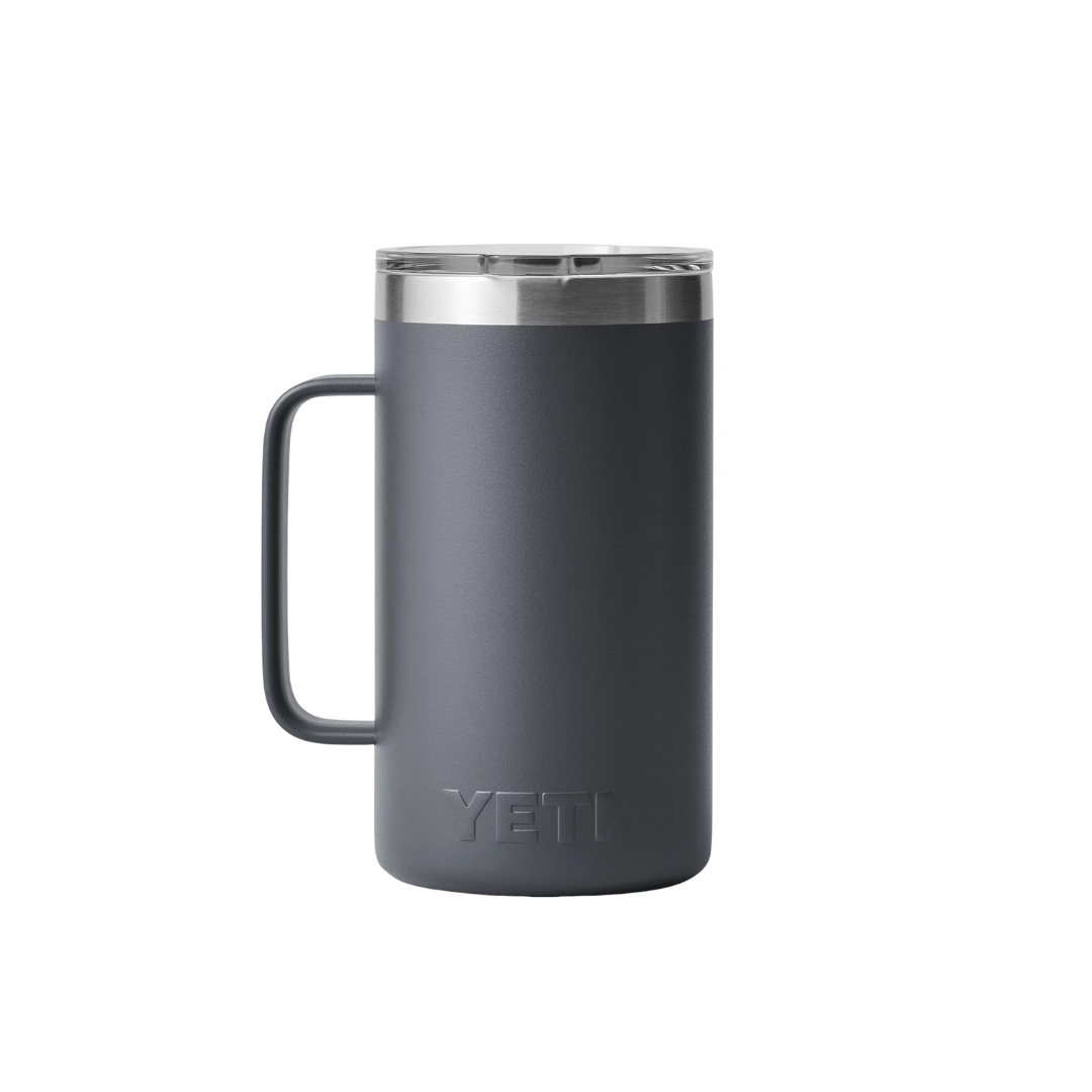 Yeti Rambler 24oz Charcoal Mug