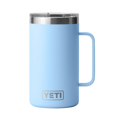 Yeti Rambler 24oz Magslider Big Sky Blue Mug