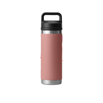 Yeti Rambler 18oz Sandstone Pink Water Bottle