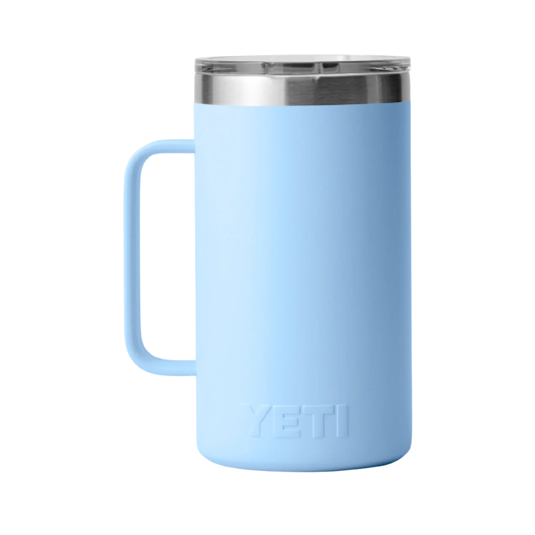 Yeti Rambler 24oz Magslider Big Sky Blue Mug