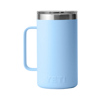 Yeti Rambler 24oz Magslider Big Sky Blue Mug