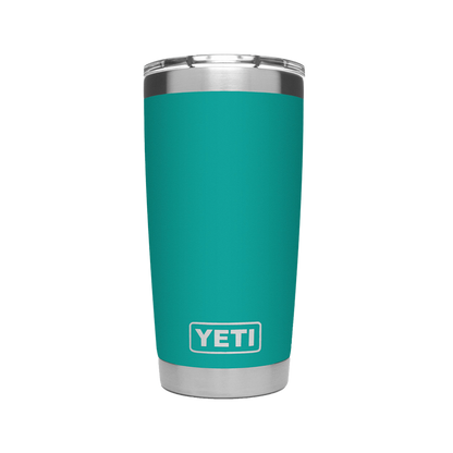 Yeti Rambler 20oz Stainless Steel Aquifer Blue Tumbler