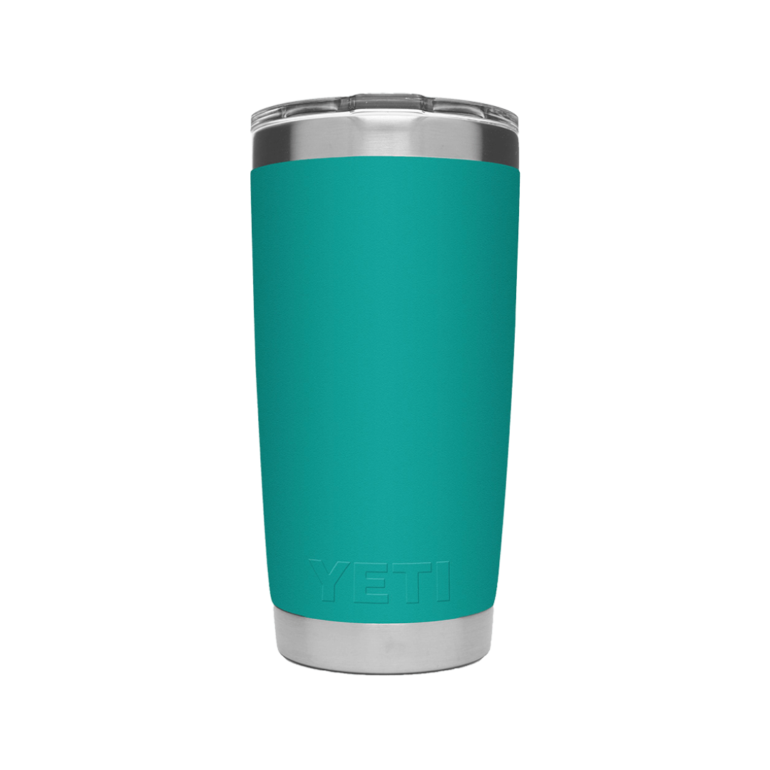 Yeti Rambler 20oz Stainless Steel Aquifer Blue Tumbler