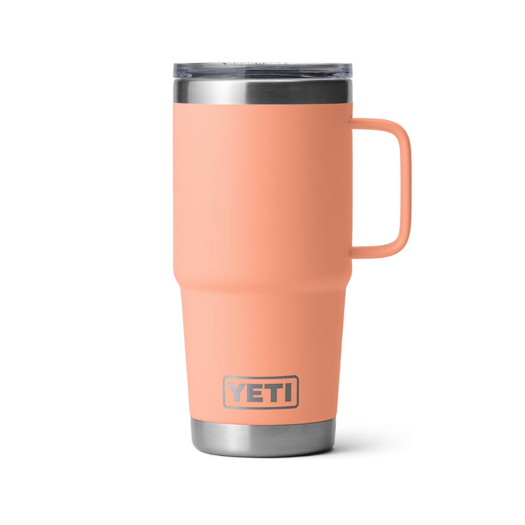 Yeti Rambler 20 Oz Stronghold Lowcountry Peach Travel Mug