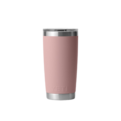 Yeti Rambler 20oz Sandstone Pink Tumbler