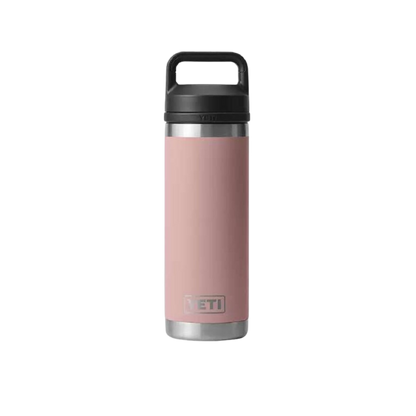 Yeti Rambler 18oz Sandstone Pink Water Bottle