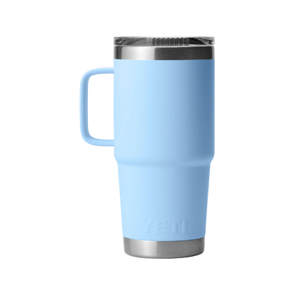 Yeti Rambler 20oz Big Sky Blue Travel Mug