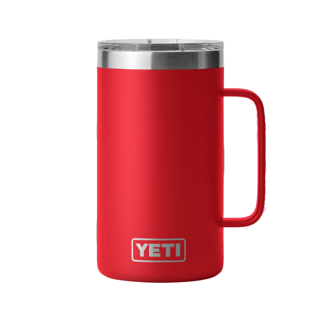 Yeti Rambler 24 Oz Magslider Rescue Red Mug