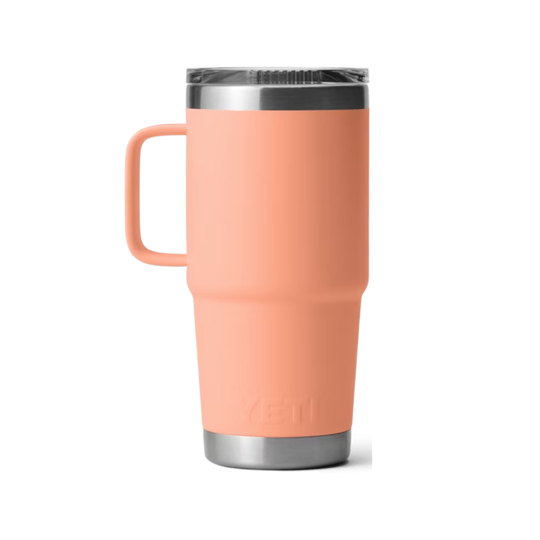 Yeti Rambler 20 Oz Stronghold Lowcountry Peach Travel Mug