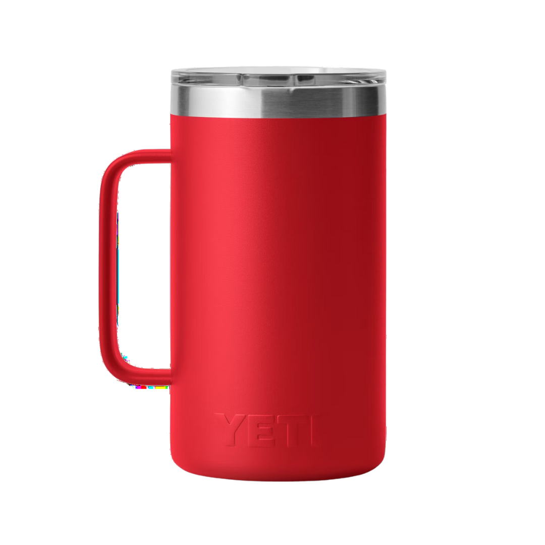 Yeti Rambler 24 Oz Magslider Rescue Red Mug