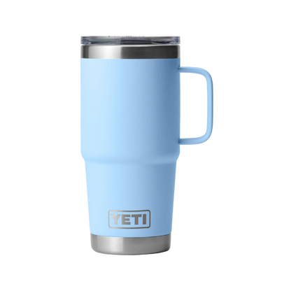 Yeti Rambler 20oz Big Sky Blue Travel Mug