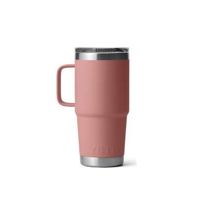 Yeti Rambler 20oz Sandstone Pink Travel Mug