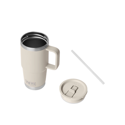 Yeti Unisex Rambler 25Oz Drinkware Cape Taupe Straw Mug