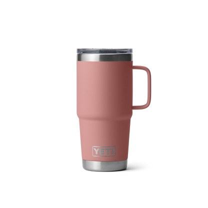 Yeti Rambler 20oz Sandstone Pink Travel Mug