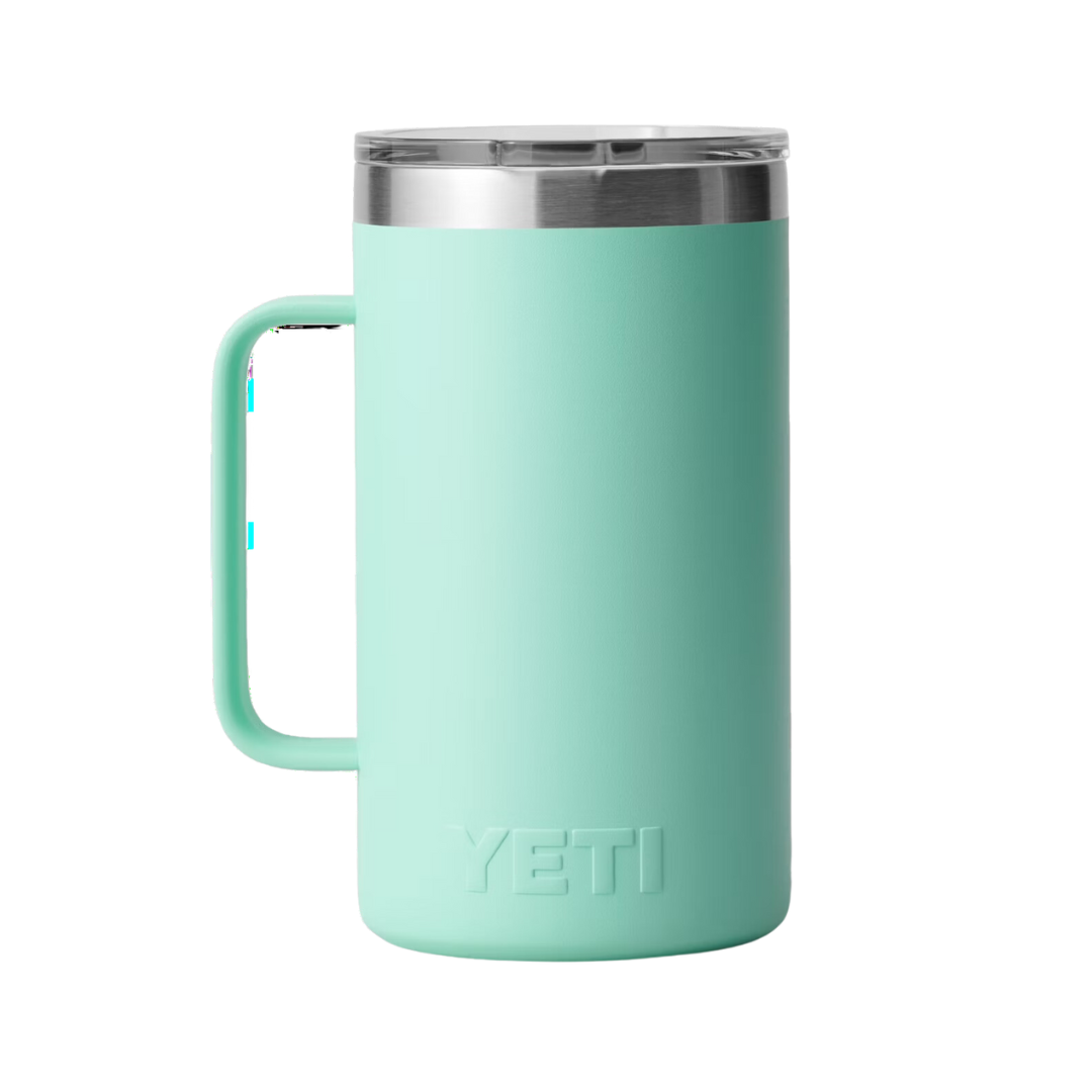 Yeti Rambler 24 Oz Magslider Seafoam Mug