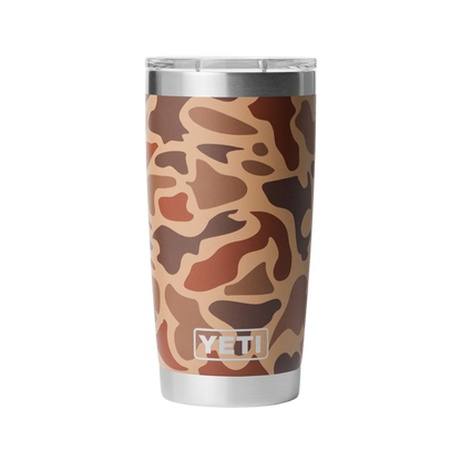 Yeti Rambler 20oz Wetlands Camo
