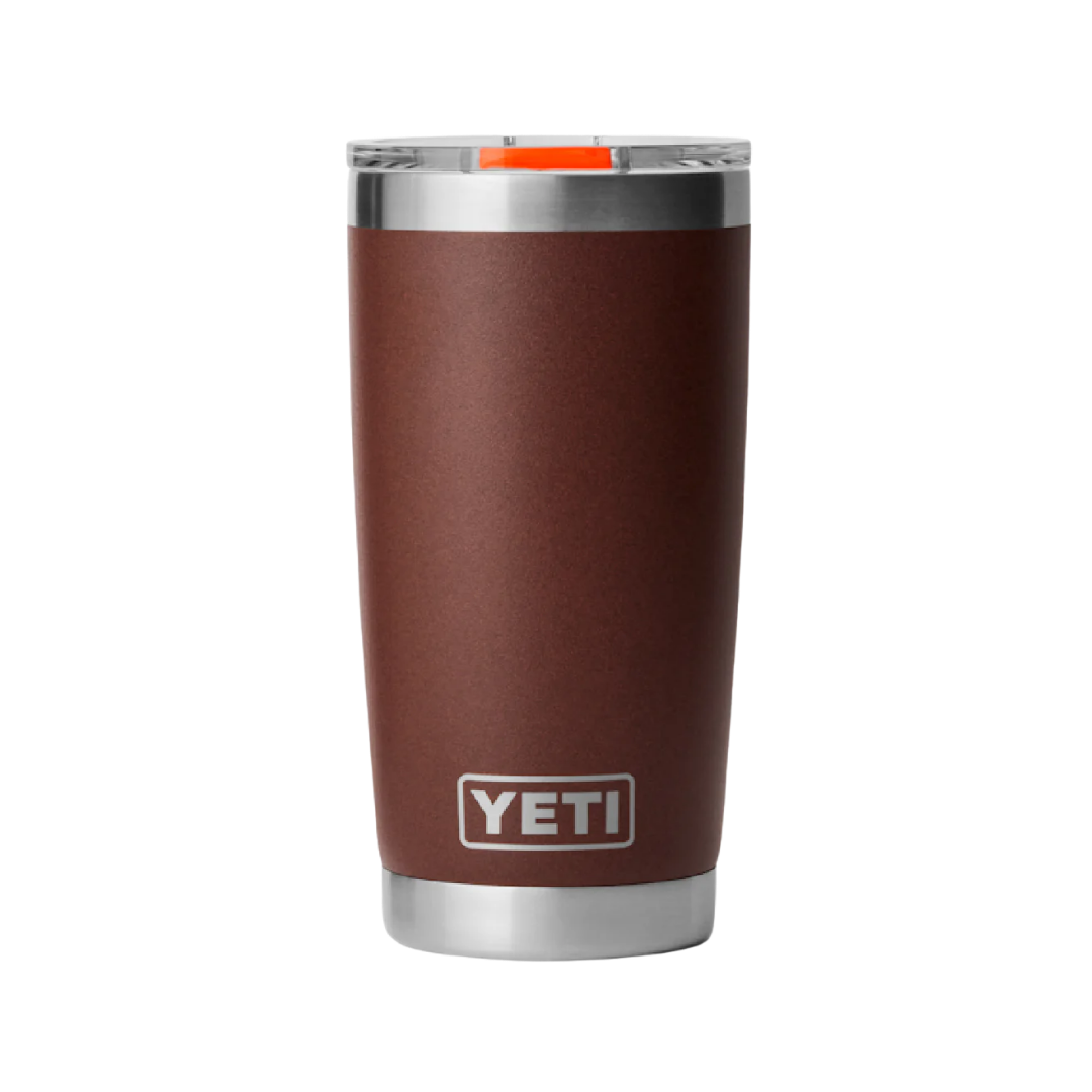Yeti Unisex Rambler 20 Oz Drinkware Wetlands Brown Tumbler