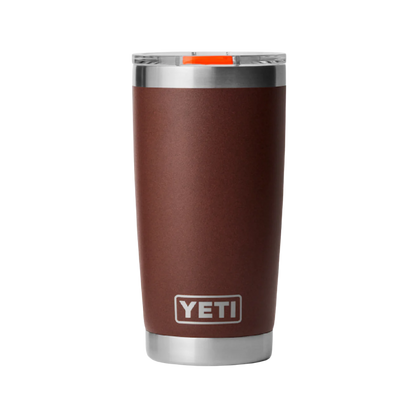 Yeti Unisex Rambler 20 Oz Drinkware Wetlands Brown Tumbler